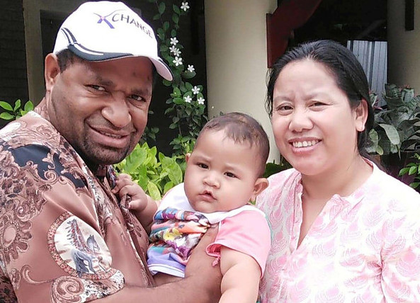 Paul, Nimbine Lemshong and Nancy in Thailand, 2018.